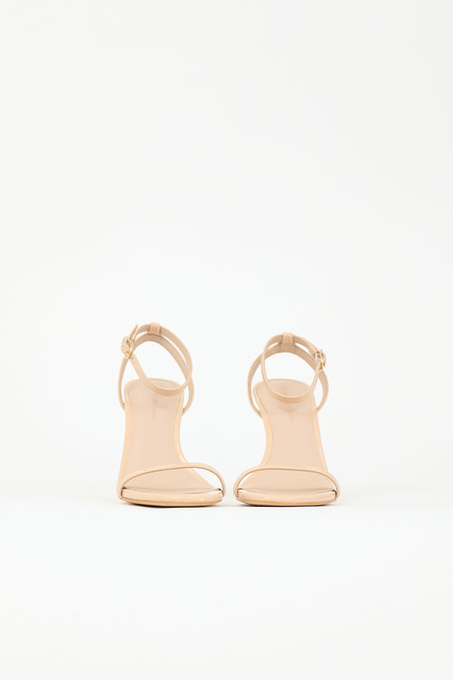 Stuart Weitzman Patent Dancer 95 Sandal