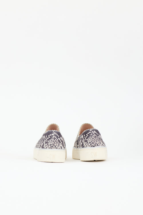 Stuart Weitzman Leather Nugget Sneaker