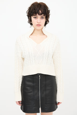 Sablyn Anaya Cable Knit Sweater