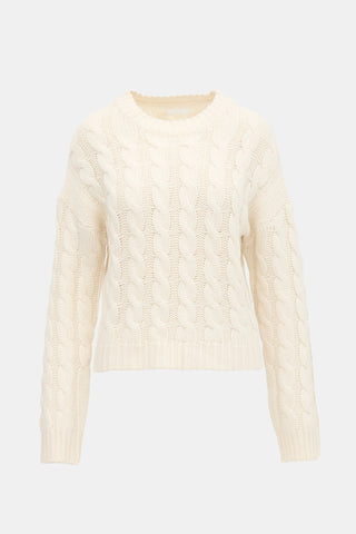 Sablyn Cashmere Cable Knit Sweater