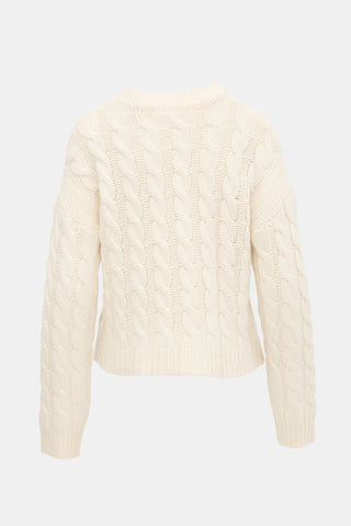 Sablyn Cashmere Cable Knit Sweater