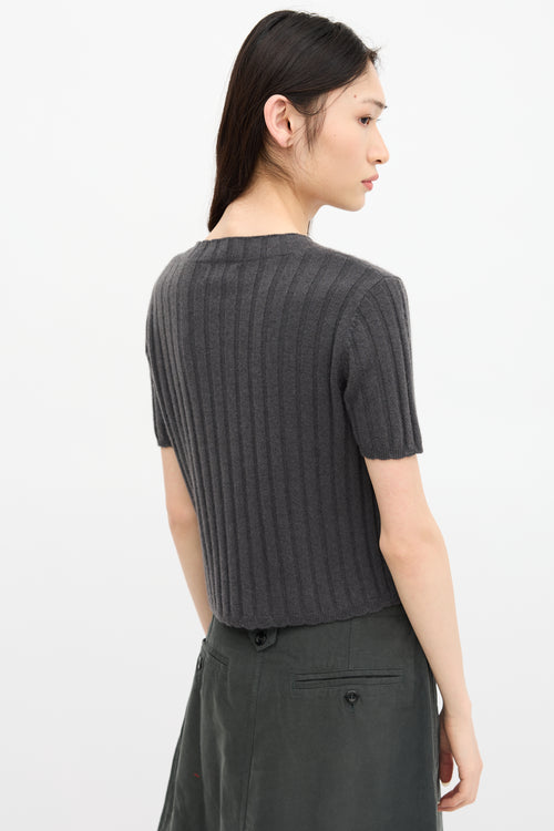 Sablyn Cashmere Knit T-Shirt