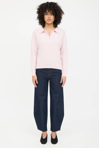 Sablyn Cashmere Polo Top