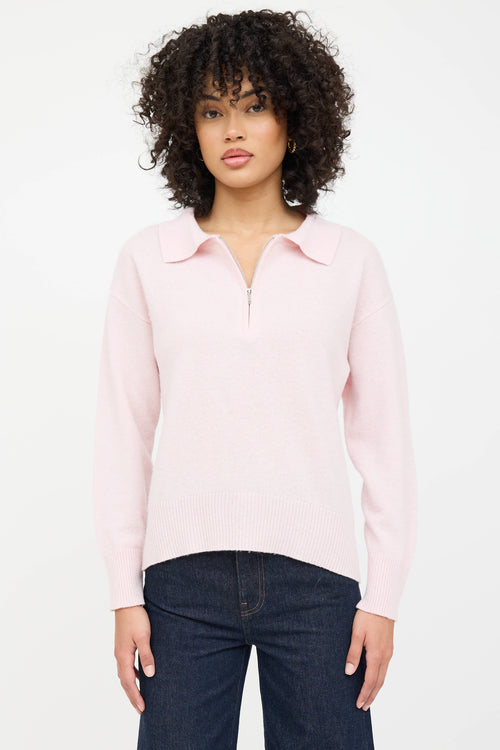 Sablyn Cashmere Polo Top