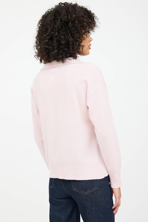 Sablyn Cashmere Polo Top