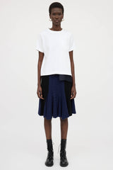 Sacai Pleated Knit Skirt