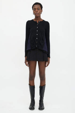 Sacai Colour Block Cardigan