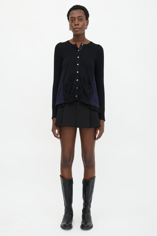 Sacai Colour Block Cardigan