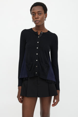 Sacai Colour Block Cardigan