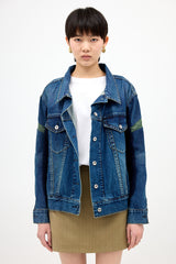 Sacai Denim Patchwork Jacket