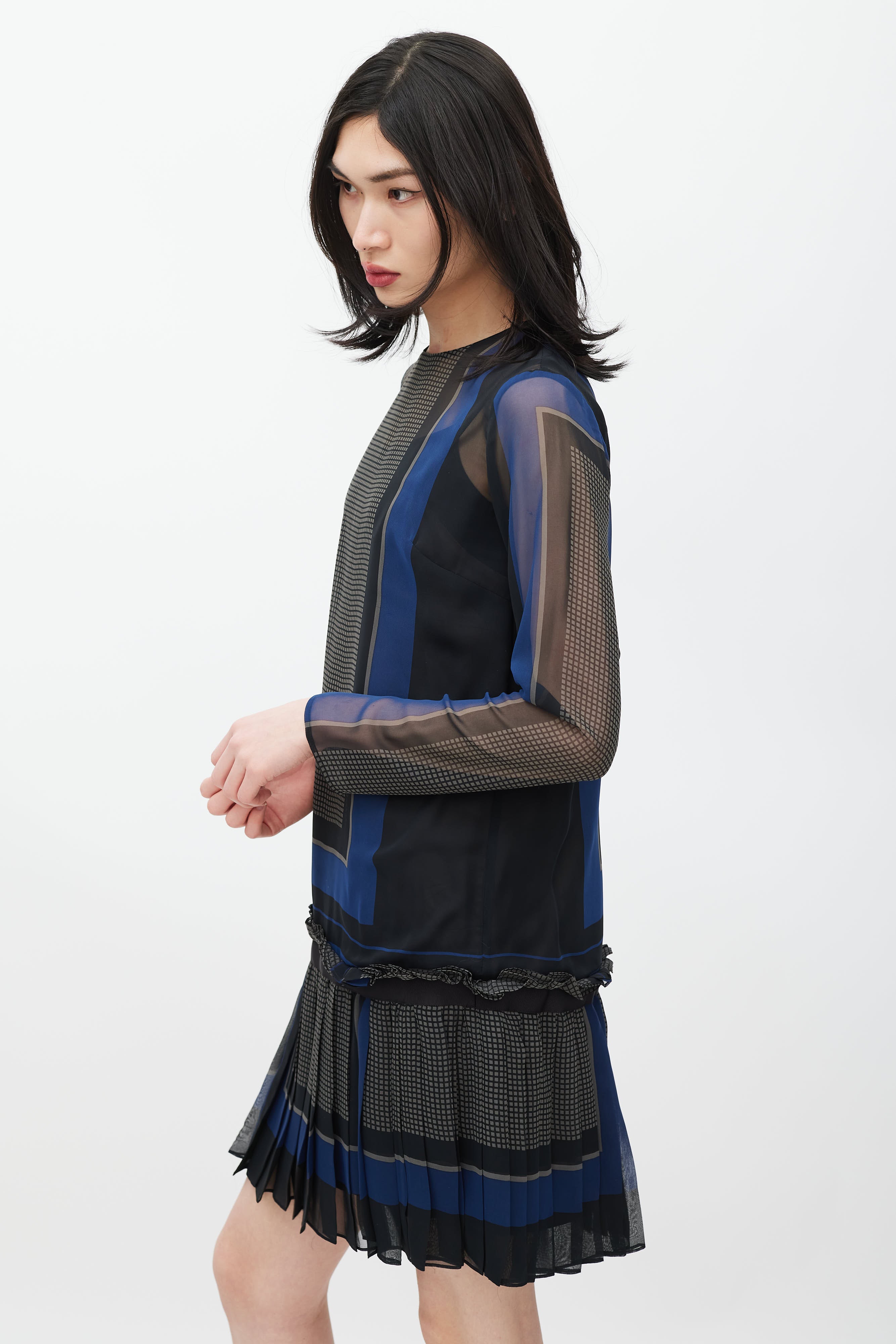 sacai pleated dress Sacai Dresses 3