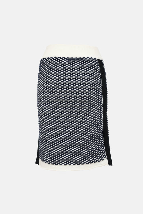 Sacai Layered Knit Skirt