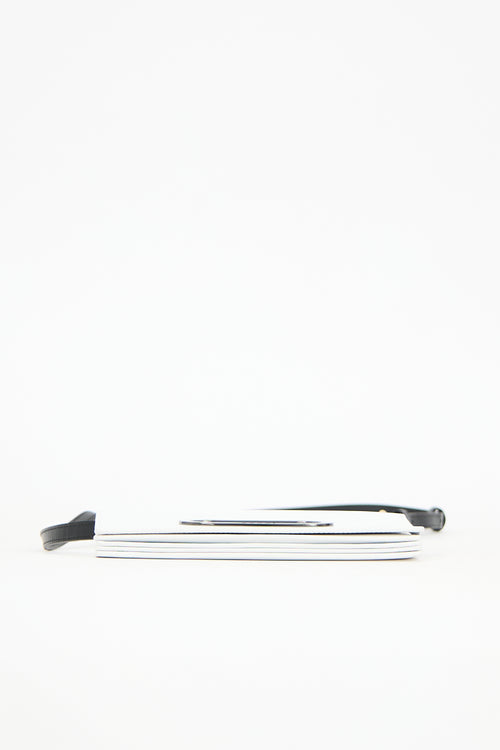 Sacai Leather Logo Crossbody Bag