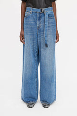 Sacai // X Levi's Wide Leg Belted Jeans – VSP Consignment