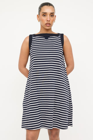 Sacai Striped Midi Dress