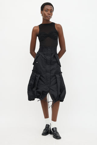 Sacai Nylon Twill Skirt