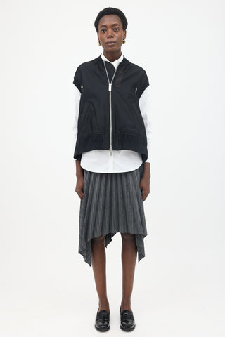 Sacai Nylon Twill Vest