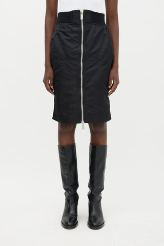 Sacai Nylon Zip Skirt