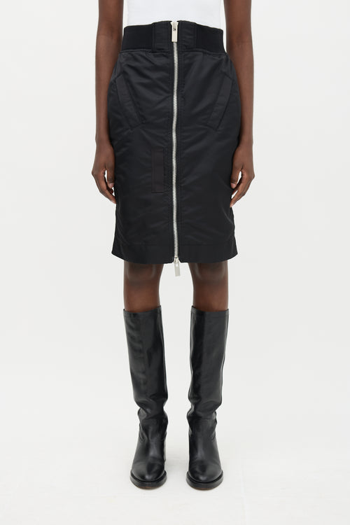 Sacai Nylon Zip Skirt