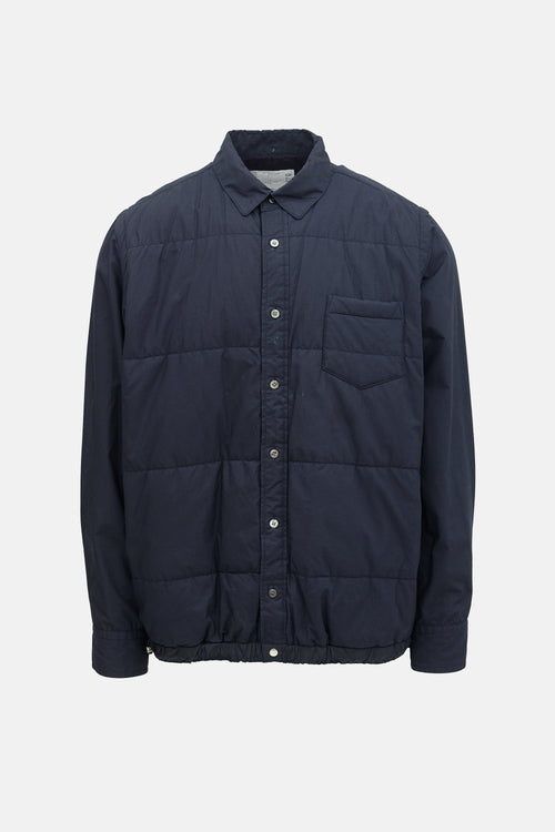 Sacai Padded Button Up Shirt