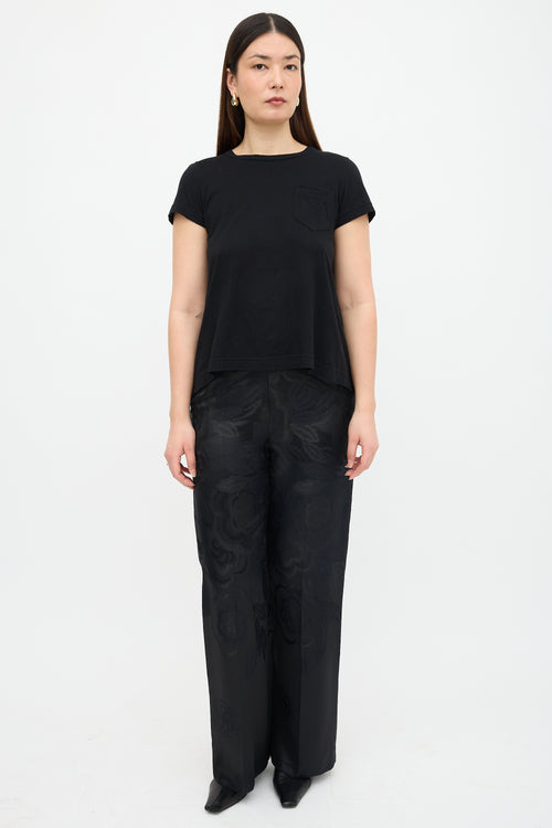 Sacai Panelled T-Shirt