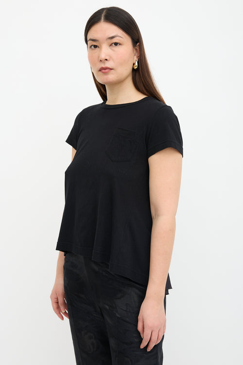 Sacai Panelled T-Shirt