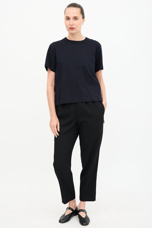 Sacai Panelled T-Shirt