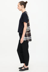 Sacai Panelled T-Shirt