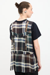 Sacai Panelled T-Shirt