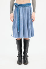 Sacai Pleated Wrap Skirt