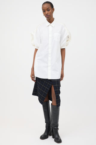 Sacai Puff Sleeve Shirt