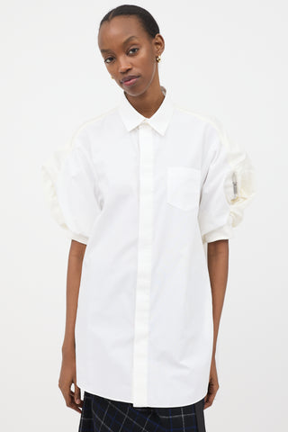 Sacai Puff Sleeve Shirt