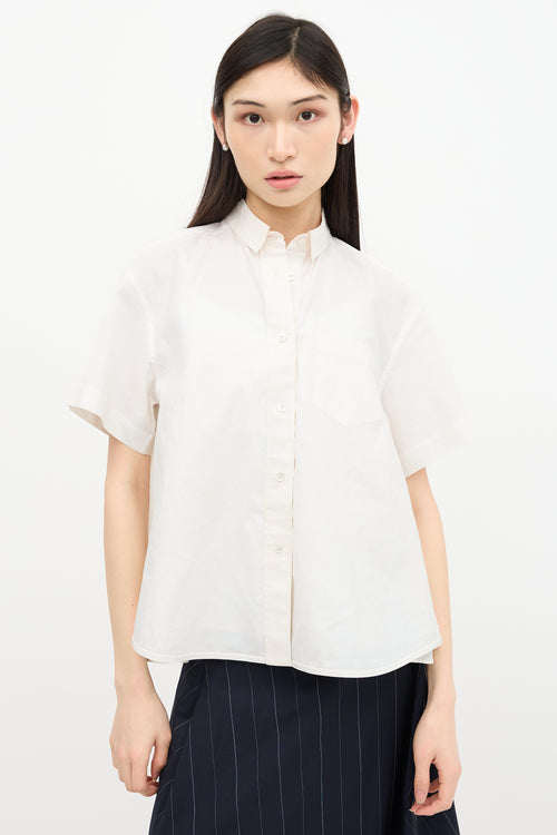 Sacai Silk Back Shirt