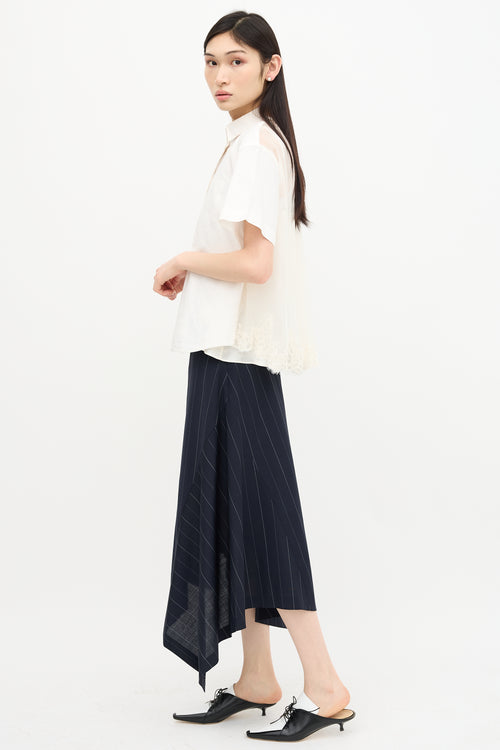 Sacai Silk Back Shirt