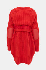 Sacai Wool Cinched Cardigan