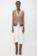 Sacai Wool Embellished Cardigan