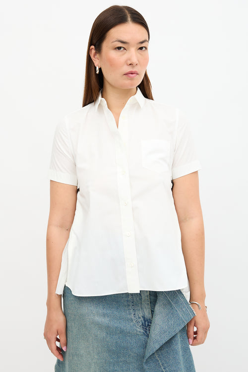 Sacai Zipped Vent Shirt