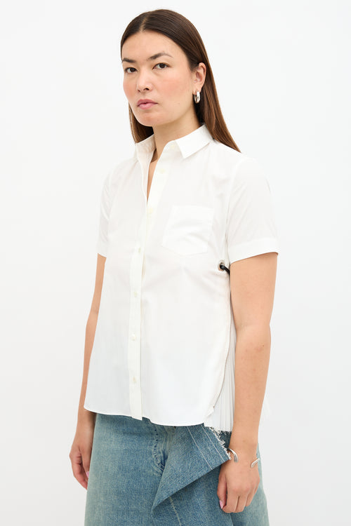 Sacai Zipped Vent Shirt
