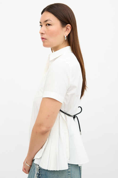 Sacai Zipped Vent Shirt