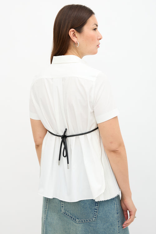 Sacai Zipped Vent Shirt