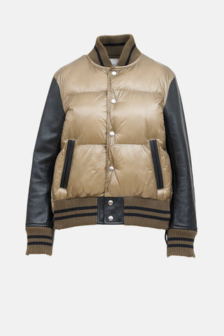 Sacai Varsity Puffer Jacket