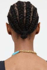 St.John Gold Tone Bead Necklace