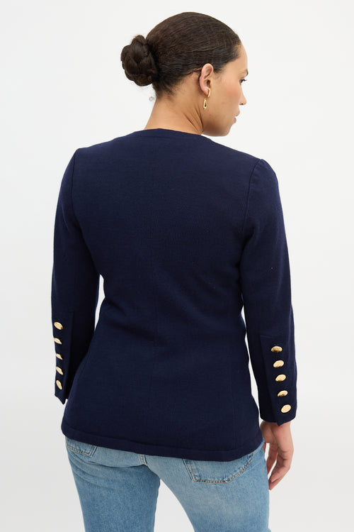 Saint Laurent 1990s Jersey Jacket