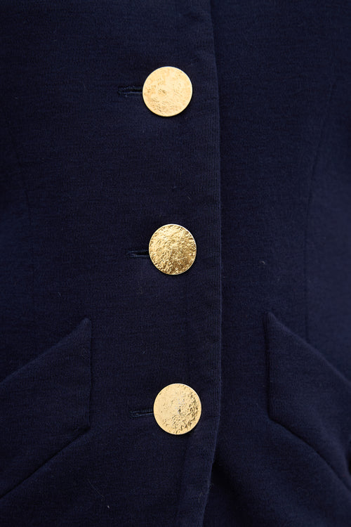 Saint Laurent 1990s Jersey Jacket