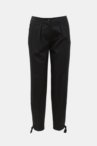 Saint Laurent 2000s Ankle Tie Trouser