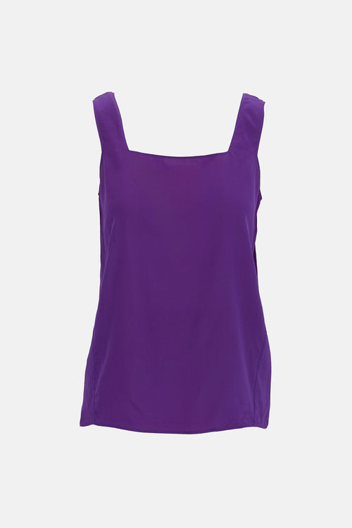 Saint Laurent 2010 Silk Tank Top