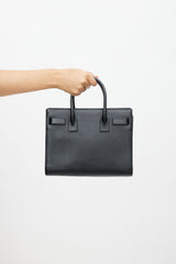 Saint Laurent 2016 Black Baby Heart Sac De Jour Bag