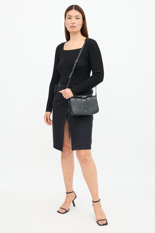 Saint Laurent 2017 Leather Charlotte Messenger Bag