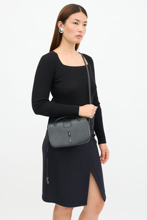 Saint Laurent 2017 Leather Charlotte Messenger Bag