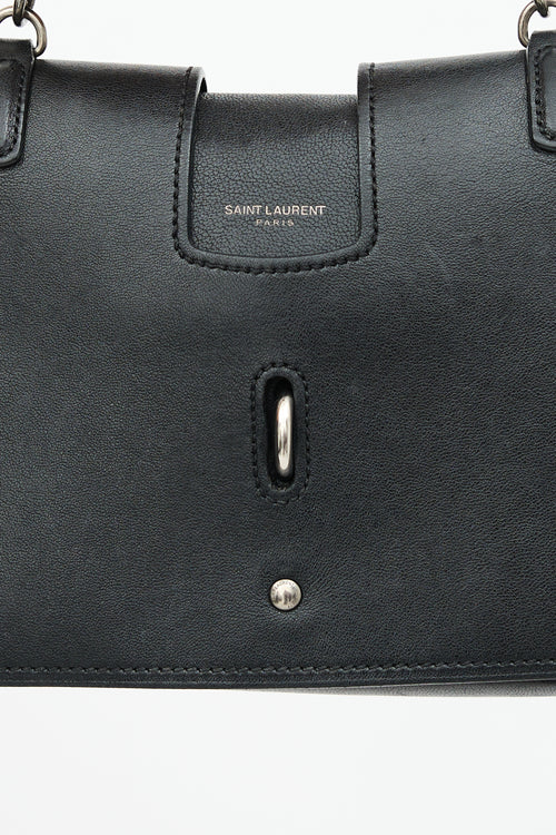 Saint Laurent 2017 Leather Charlotte Messenger Bag